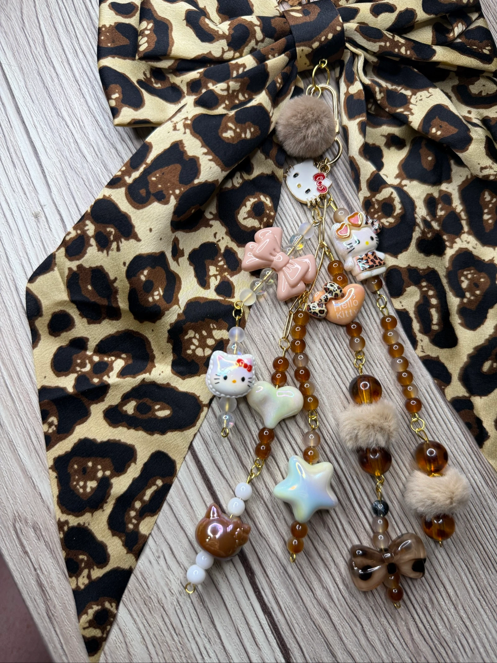 Bijou sac léopard feito à mão – photo 7
